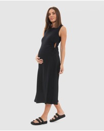 Ripe Maternity - Carol Rib A-line Dress