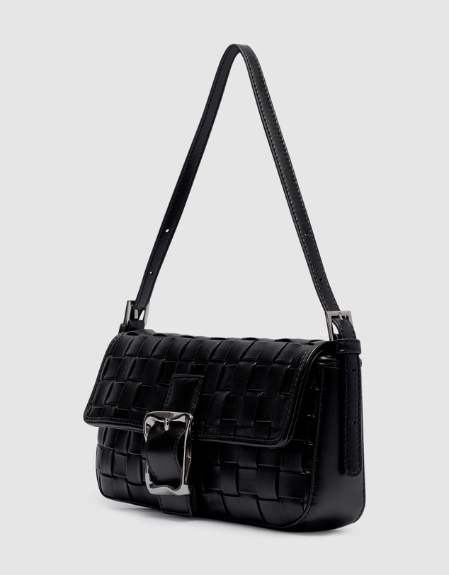 Brie Leon - Lena Woven Baguette Bag