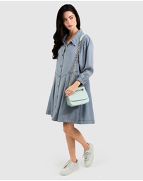 Belle & Bloom - Supercut Denim Dress