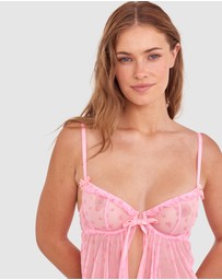 Bras N Things - Maisie Babydoll - Pink