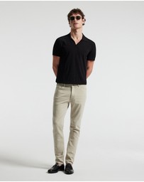Calibre - Tech Shoulder Trim Polo Black