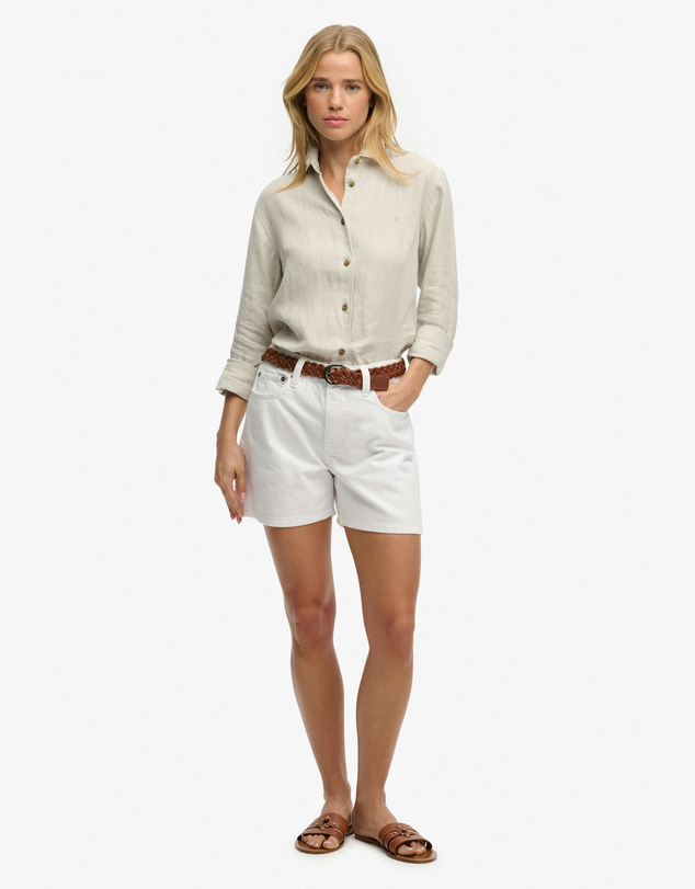 Superdry - Mid Rise Denim Short