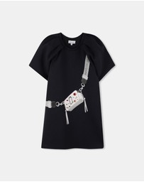 Marc Jacobs - Logo Bag Mini Shirt Dress - Kids-Teens