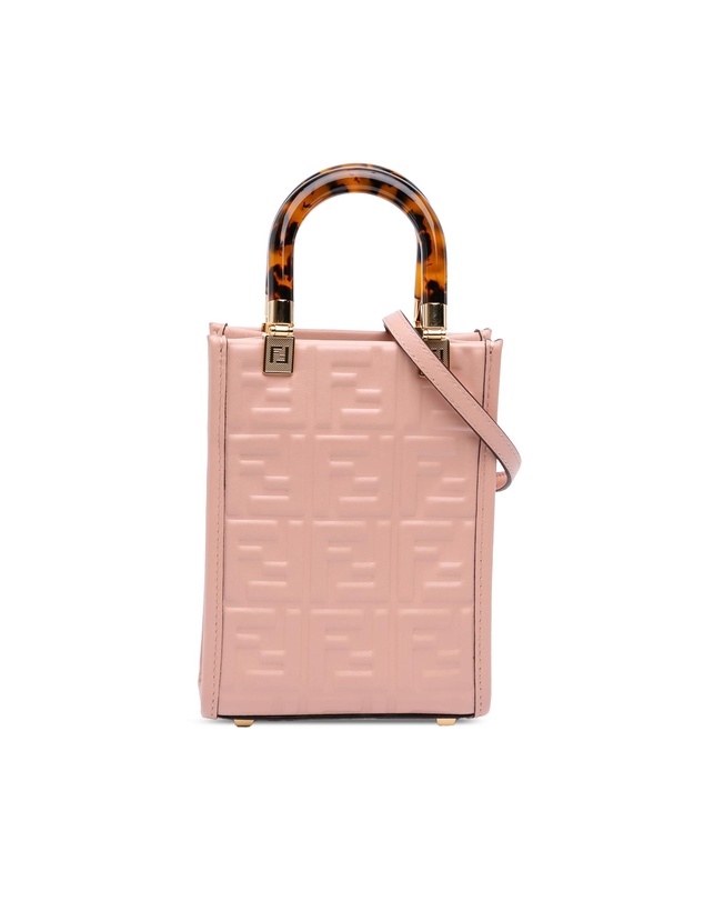Pre-Loved by Azura Reborn - Pre-Loved Mini Zucca Embossed Leather Sunshine Shopper Tote