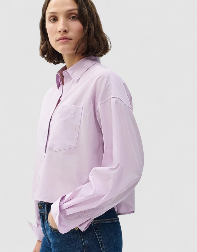 rag & bone - Marin Cropped Shirt