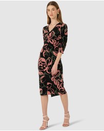 SACHA DRAKE - Allegra Faux Wrap Dress