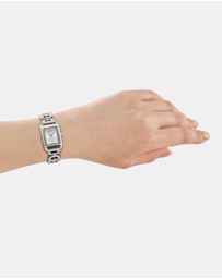DKNY - Open Link Silver 21x34mm Silver Dial Womens Watch