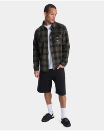Quiksilver - Mens Bering Strait Check Long Sleeve Shirt