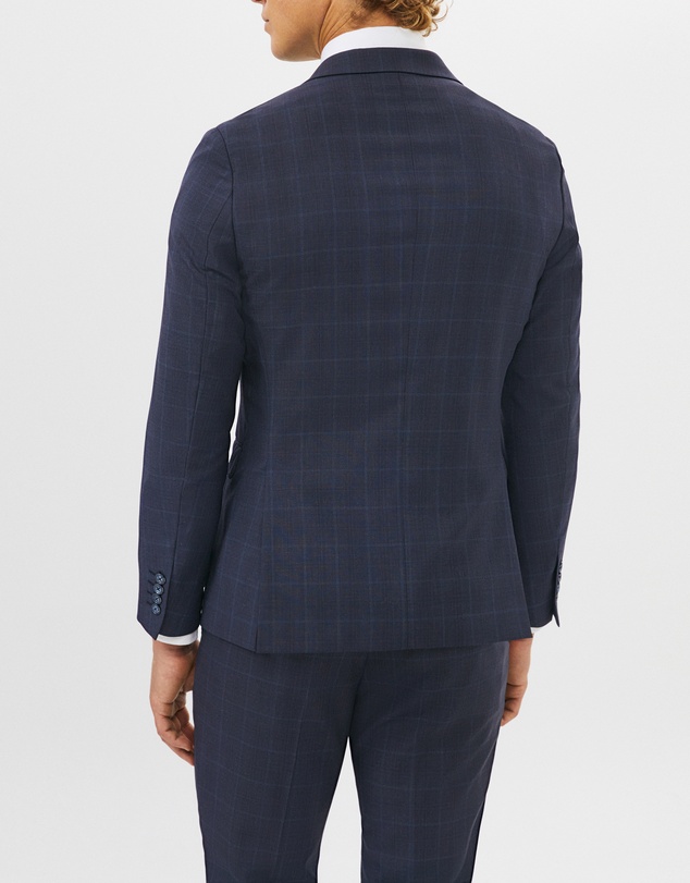 Van Heusen - Wool Blend Check Suit Jacket