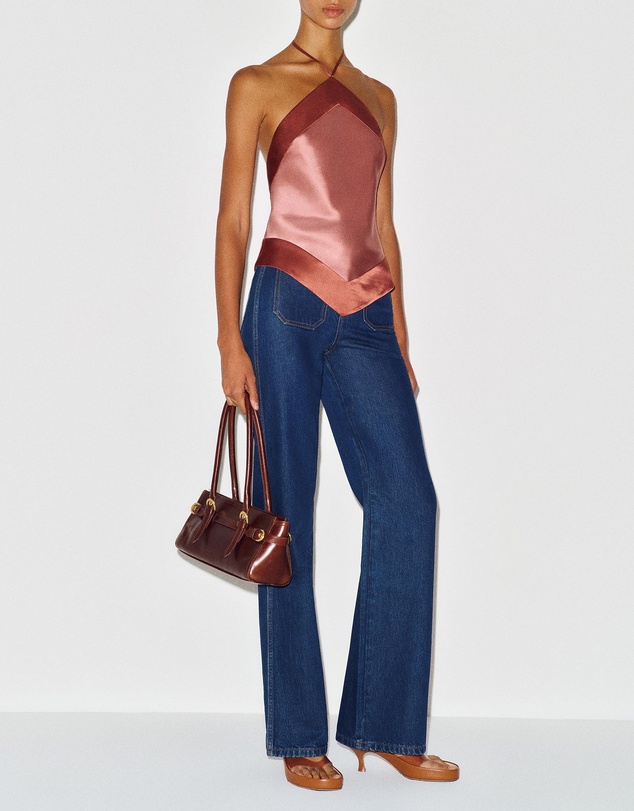 Reformation - Jillian Silk Top