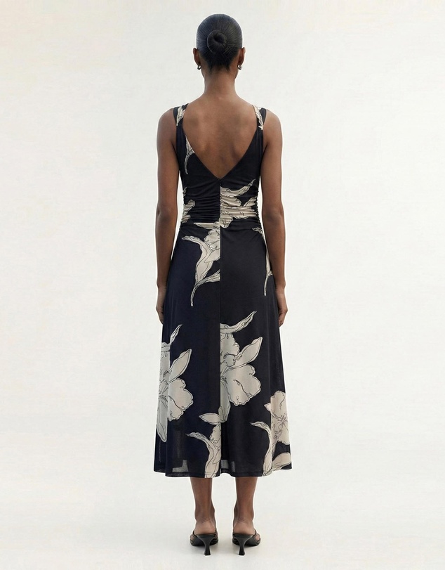 Staple the Label - Veda Mesh Midi Dress