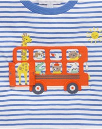 Purebaby - On The Bus Relaxed Tee -Kids-Babies