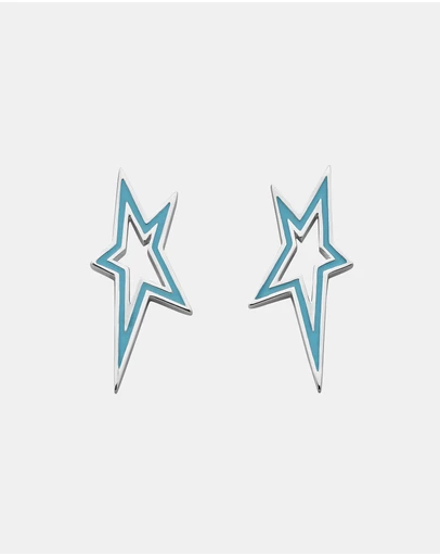 Karen Walker - Star City Enamel Earrings