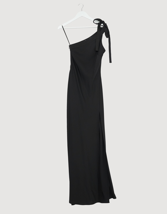 Revibe - Repaired BY JOHNNY. Beverly Tie Shoulder Bias Gown - AU 8