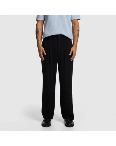 yd. - Brooks Pleated Wide Chino