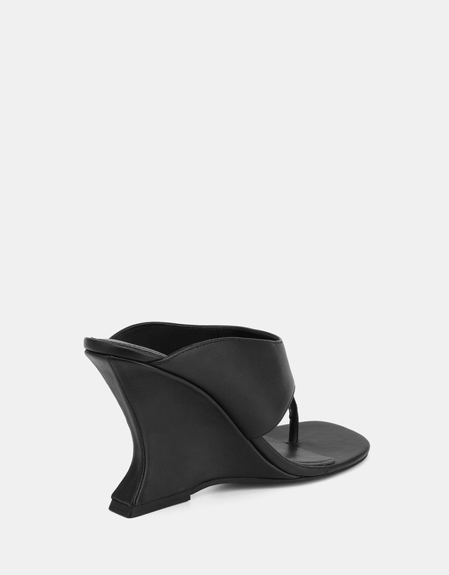 Wittner - Violet Wedges Black Leather