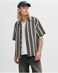 Jack & Jones - Bellagio Crochet Short Sleeve Shirt