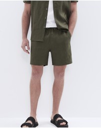 UNISON - Linen Pull On Short