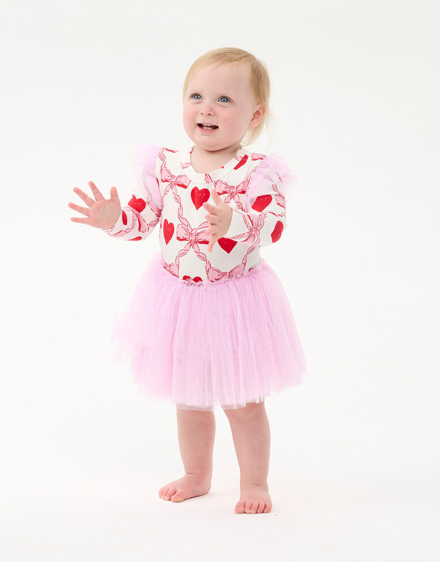 Rock Your Baby - Wild At Heart Circus Frill Bodysuit Dress