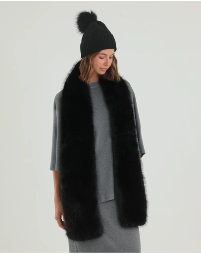 Morgan & Taylor - Peri Chunky Faux Fur Scarf