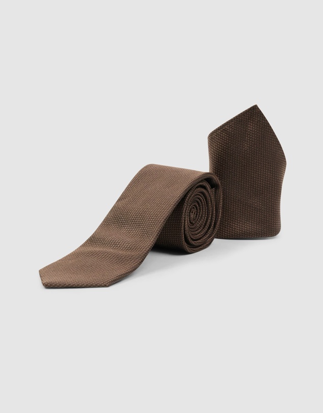 Tarocash - Norfolk Texture Silk Tie