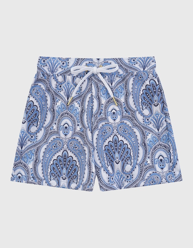 Aqua Blu Kids - Baroque Lycra Swim Shorts - Teens