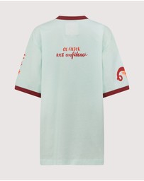 SMWR. by The Somewhere Co - Aries Astrology Oversized Tee