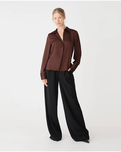 Forcast - Mae Satin Shirt