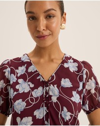 Review - Daphne Floral Blouse