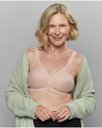 Royce Lingerie - Comfi Cotton Wirefree Press Stud Front Open Bra