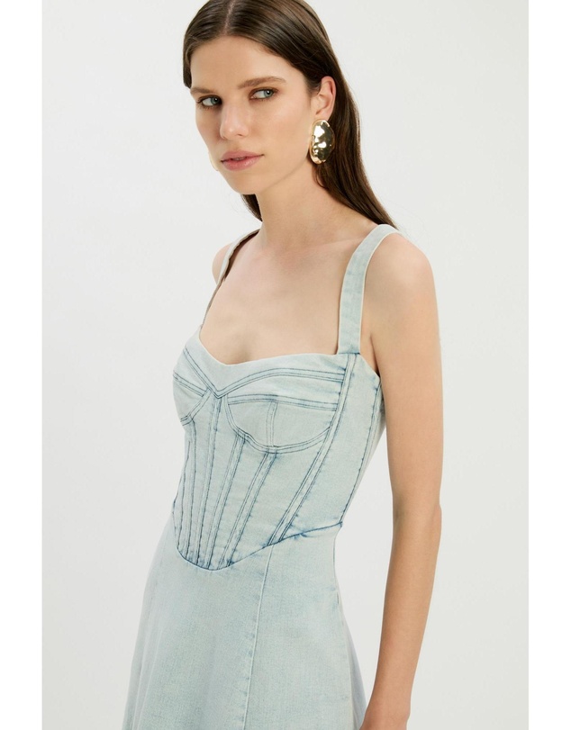 Bardot - Lilah Denim Midi Dress