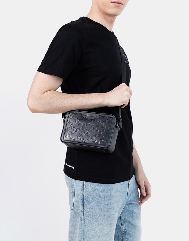 Karl Lagerfeld - K/Loom Leather Camera Bag