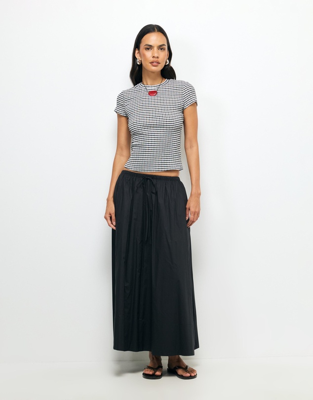 AERE - Aeliana Gingham Top