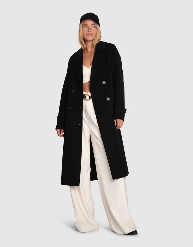 Belle & Bloom - Front Runner Belted Coat