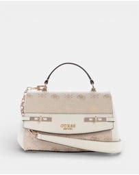 GUESS - Melinda Top Handle Flap Bag
