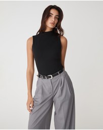 Forcast - Finnley Structured Ponte Top