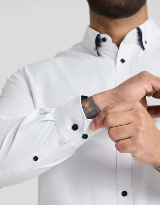 Johnny Bigg - Roman Dobby Smart Shirt