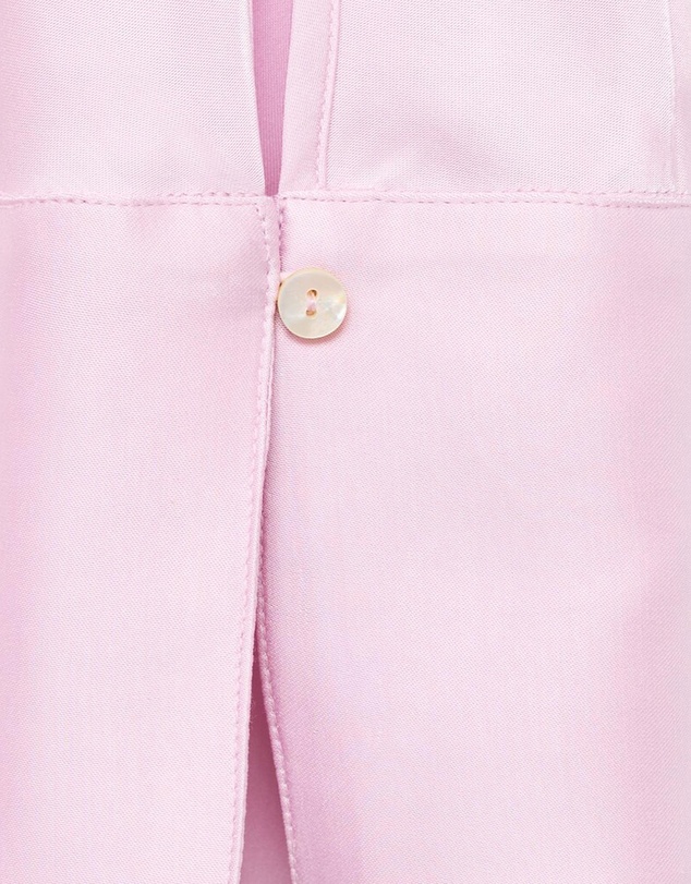 M.N.G - Satin Blouse With Draped Back