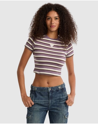 GUESS Originals - Guess Originals Stripe Core Baby T-Shirt