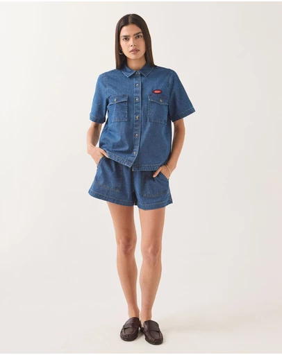 Brixton - Mechanics Short Sleeve Woven