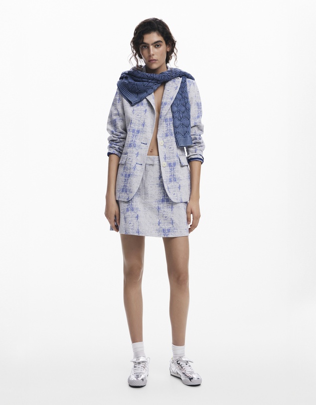 Desigual - Distressed blazer