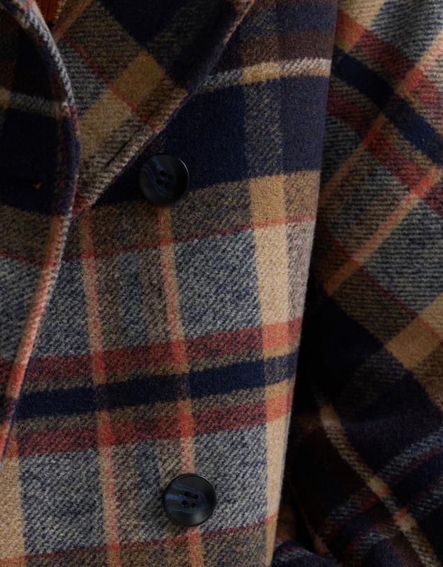 Oxford - Edi Wool Checked Coat