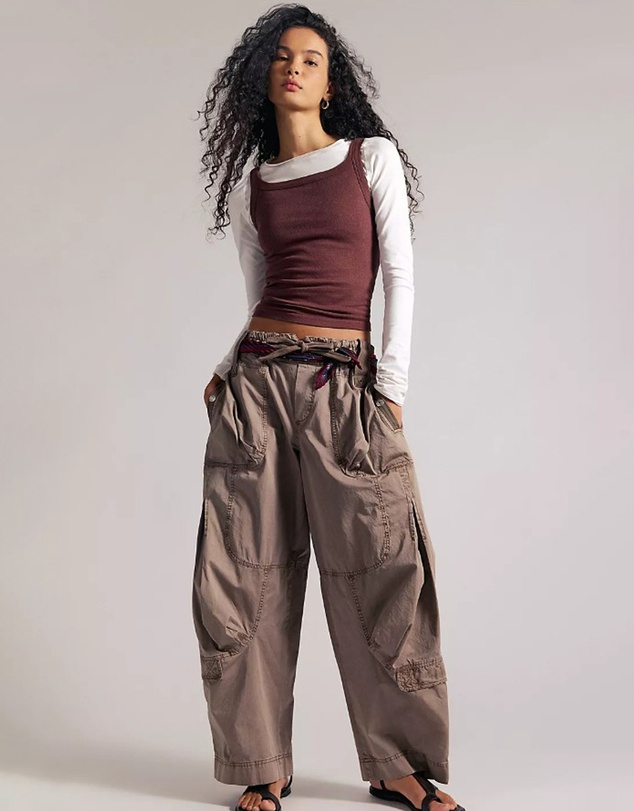 Free People - Onset Parachute Pants