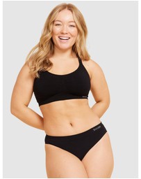 Boody - 2-Pack Full Bust Wireless Racerback Bra