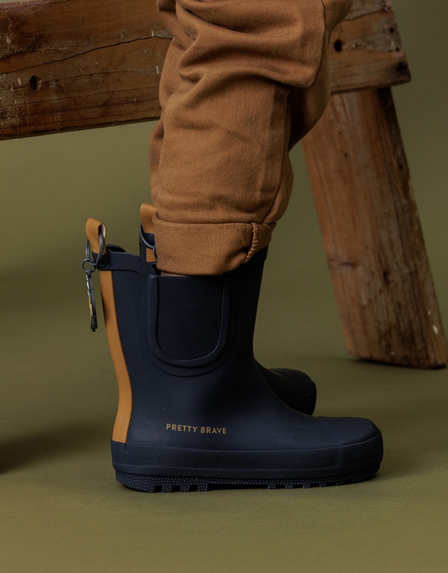 Pretty Brave - PUDDLE BOOT Indigo