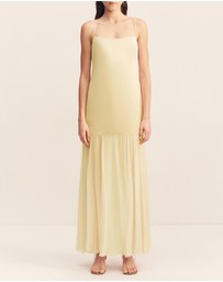 Shona Joy - Moraya Dropped Waist Maxi Dress