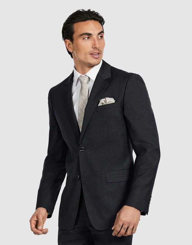 Tarocash - Talon Slim Wool Suit Jacket