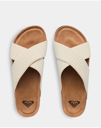 Roxy - Womens Mannane Crossed Slides