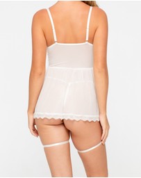 One Empire - Valerie White Babydoll