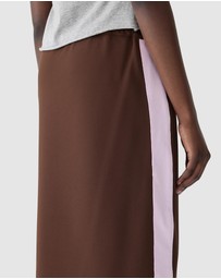 Bassike - Pique Stripe Detail Skirt
